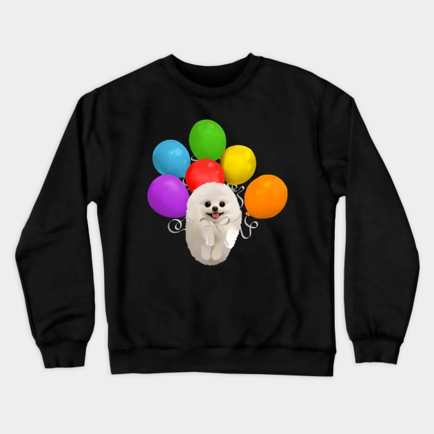 Gabe The Dog Upper Pupper Crewneck Sweatshirt by SmolButDedly